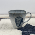 Hand painted ceramic daily use water mug